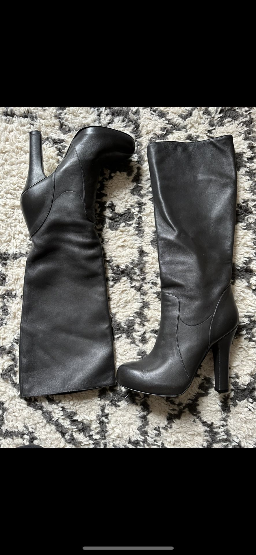 Like New! Authentic dolce and Gabbana leather boots