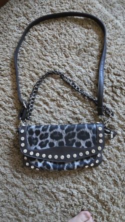Leopard purse