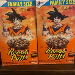 Dragon Ball Z Reese’s Puff Cereal 
