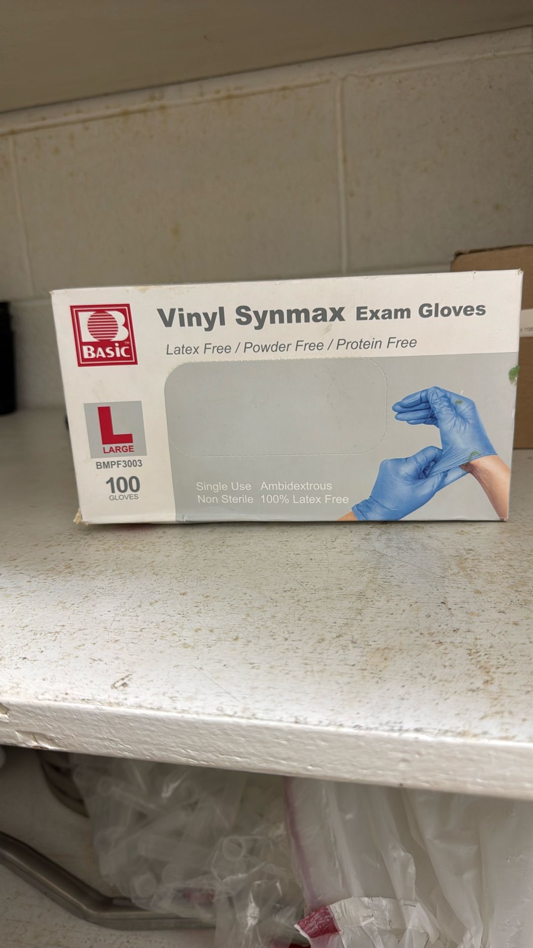 Vinyl Syntax Exam Gloves