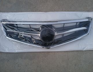 Crome new grill for acura tsx 06 to 08