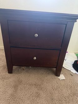 Wooden Nightstand