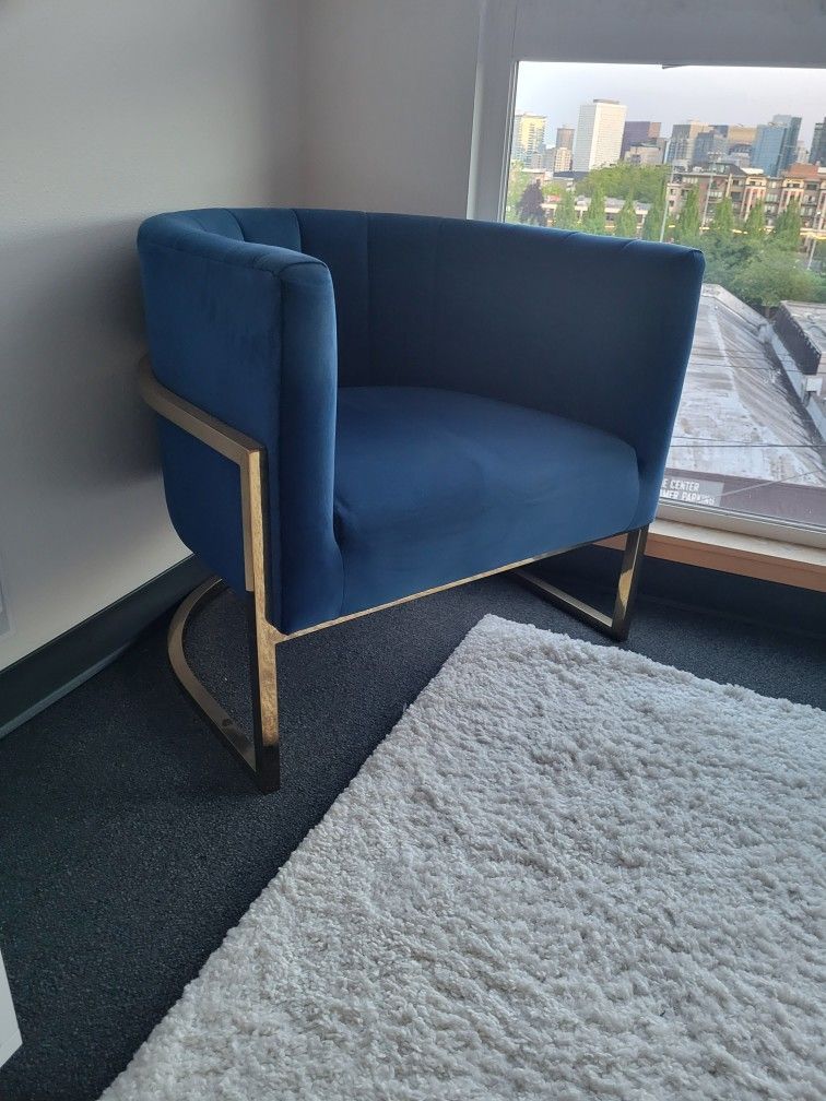 Tov Brand Set Of 2 Chairs (Blue)
