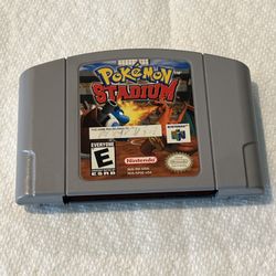 Pokemon Stadium (Nintendo 64) N64 Authentic Cartridge Tested