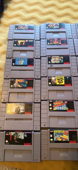 Super Nintendo games