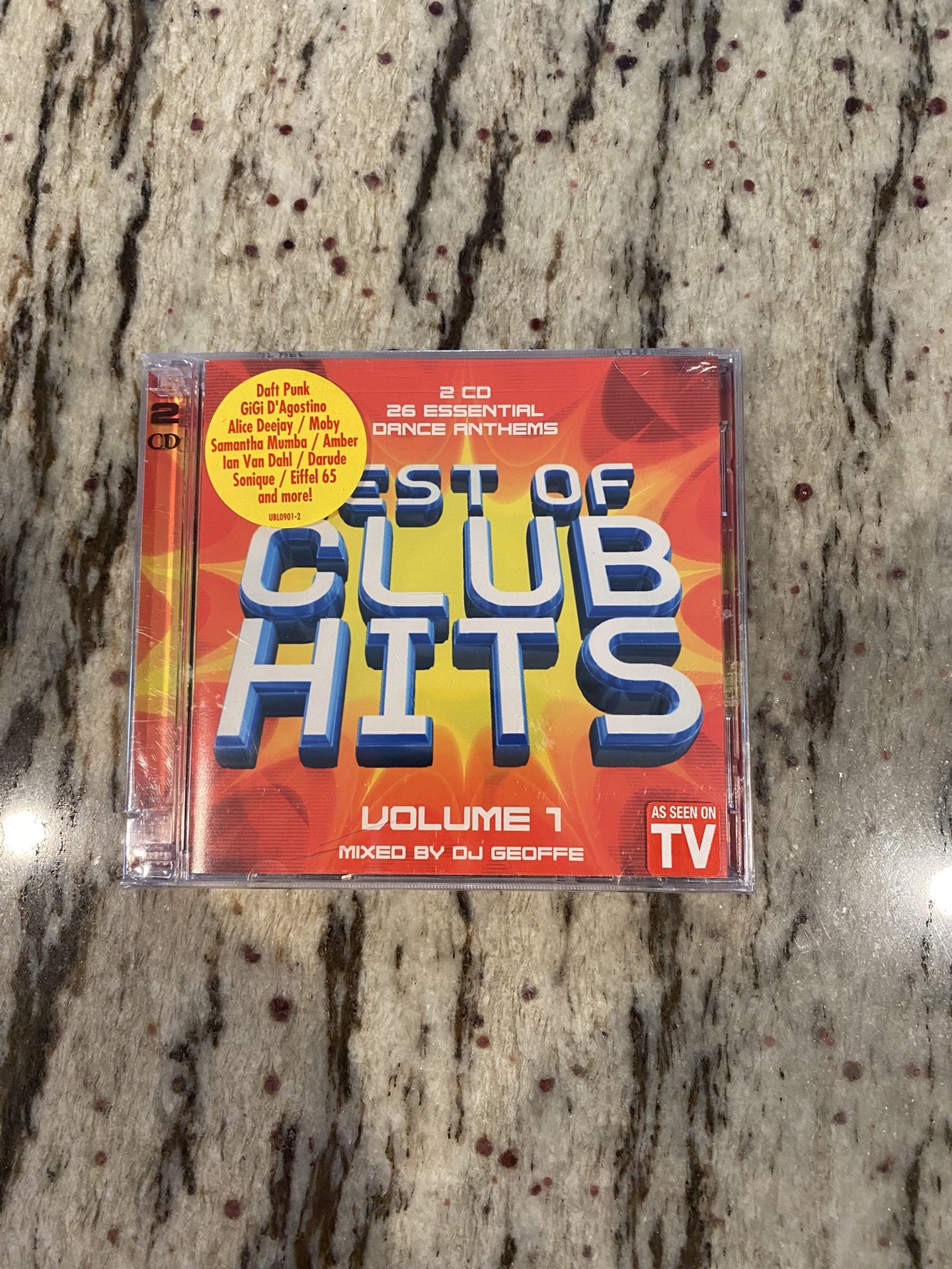 Best of Club Hits, Vol. 1 by DJ Geoffe **SEALED** Read Description