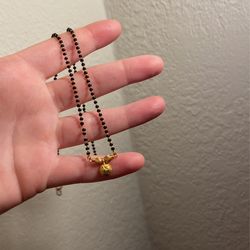 Necklace With Real Gold