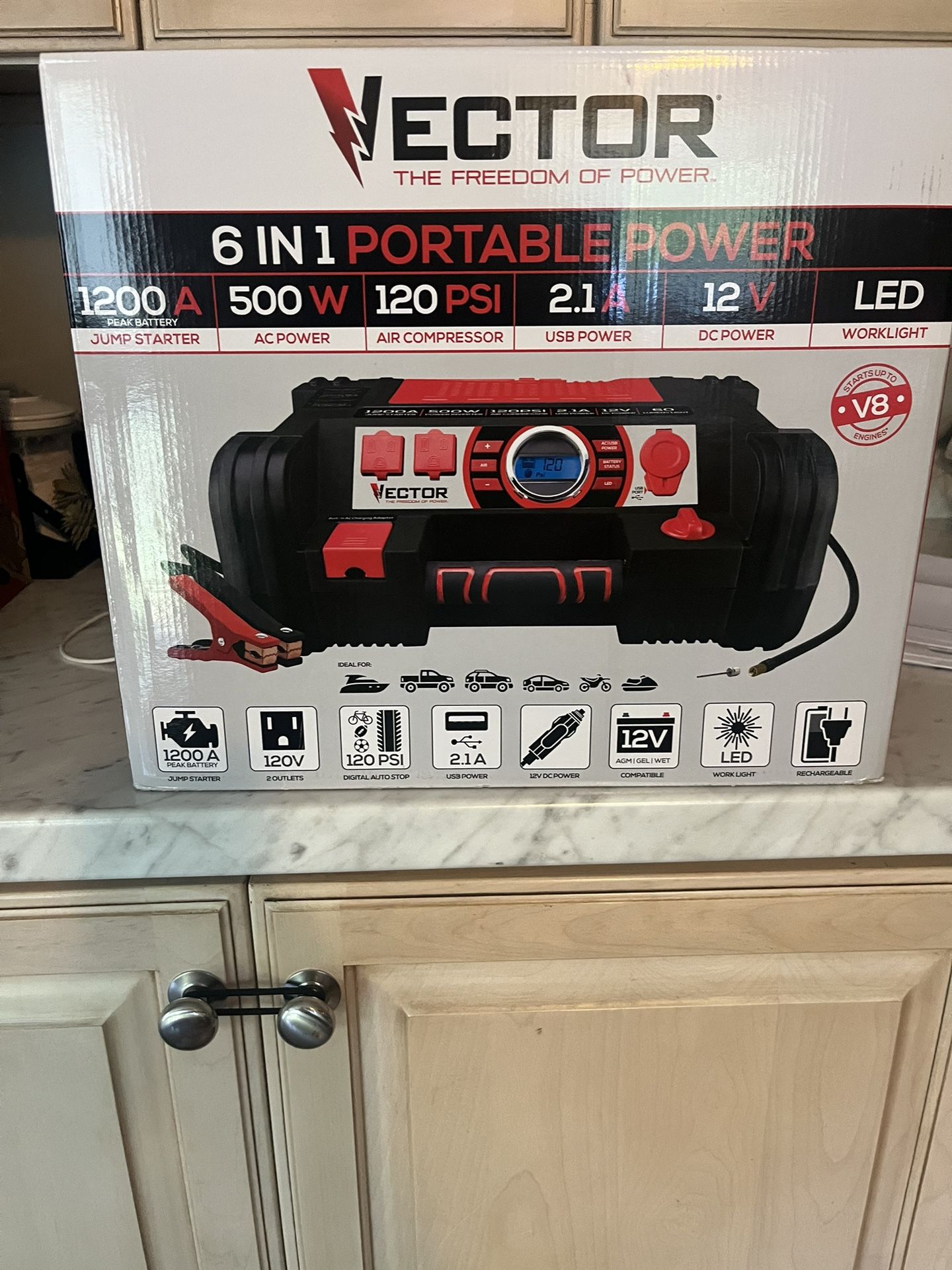 Vector 6 In 1 Portable Power
