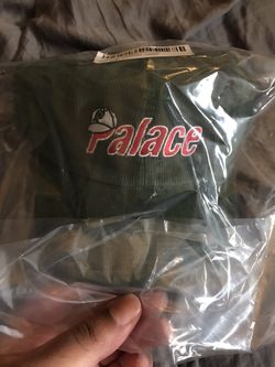 Palace corduroy cap