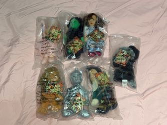 Wizard of Oz Vintage 1998 Plush Set Sealed