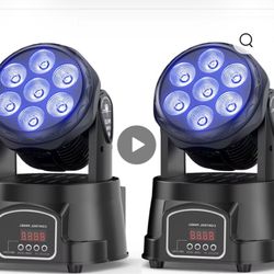 LED Dj Moving Head Party Lights Sound Activated 