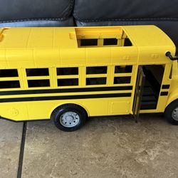Yellow Pretend Play School Bus 