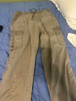 Olive Cargo Pants 
