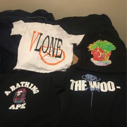 Vlone And Bape Shirts