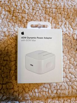 Apple charging brick