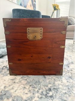 Pottery barn trunk