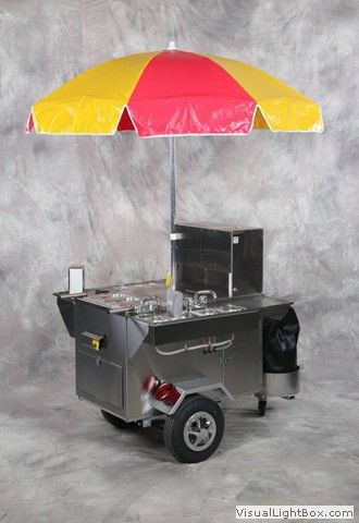 Hot Dog Cart " The New Yorker"