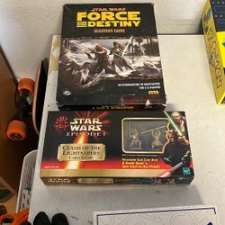 2 Star Wars Board  Card Games 