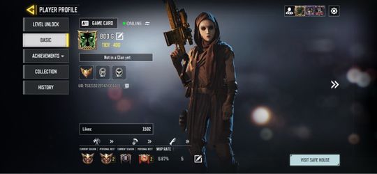 COD Mobile account