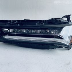 2021-2025 ACURA TLX LEFT DRIVER SIDE HEADLIGHT FULL LED BLACK BEZEL