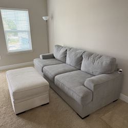 Couch And Ottoman Set