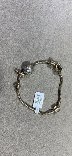 Gold Charm Bracelet 