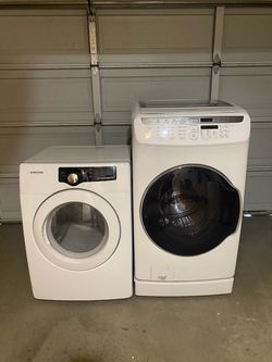 Washer and gas dryer
