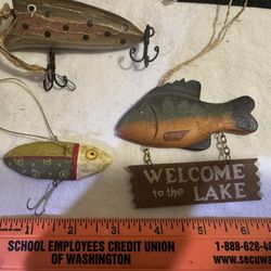 Fishing Lake Ornaments