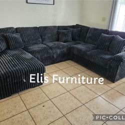  New Sectional With Pull Out Bed & Storage $1499