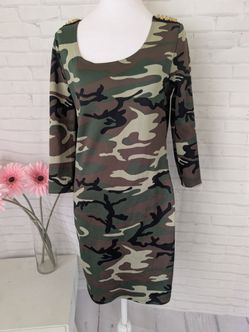 Rainbow Camo dress Junior size XL