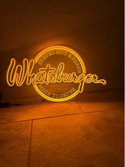 Whataburger Neon Sign $150