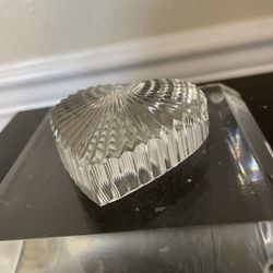 Vintage Original Waterford Crystal Heart Made Paperweight 