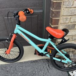 Retrospec Koda 16" Kids Bike - Seafoam & Tangerine