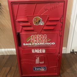 RARE Vintage San Francisco 49ers Suncast 1993 NFL Locker 