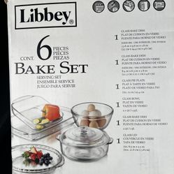 For Sale: Libbey 6-Piece Bake Set 