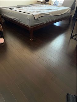 Queen Bed Frame and Bunkie Board