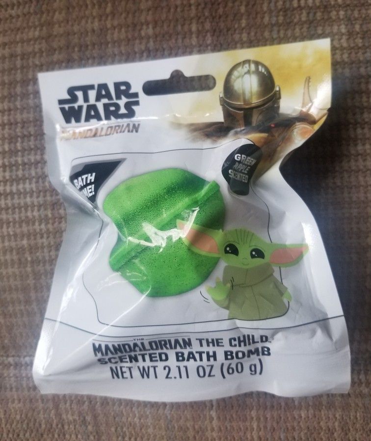 Star Wars Mandalorian The Child Scented Bath Bomb