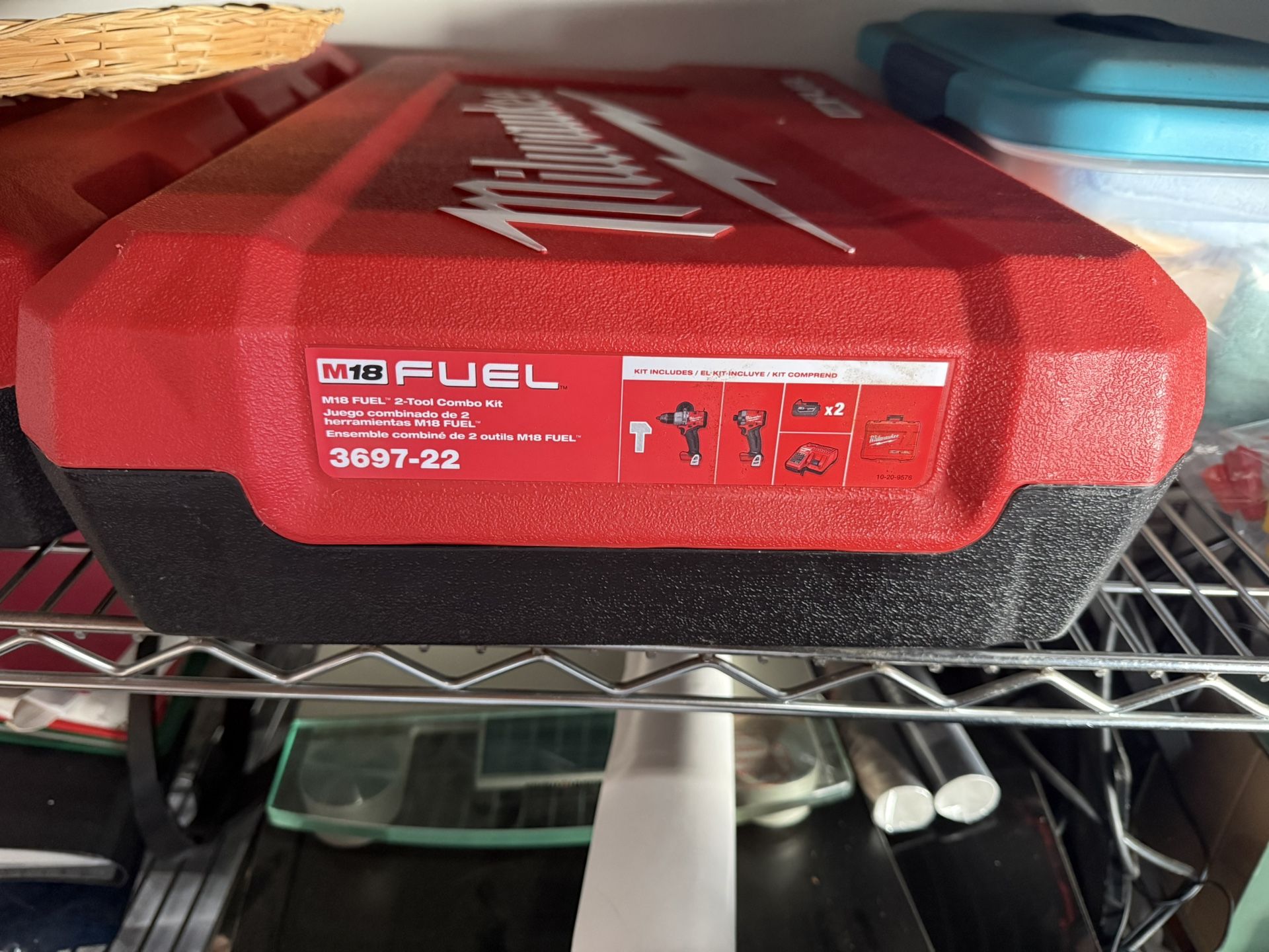 Milwaukee M18 Fuel 3697-22 Empty Tool Box 