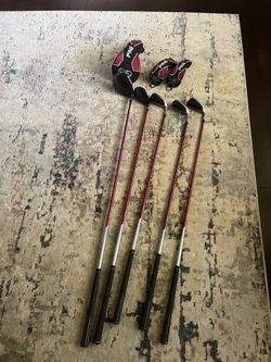 5 Ping G15 Titanium drivers and hybrids in Great Condition