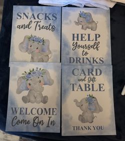 Baby Shower Elephant Theme