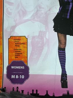 Women's Halloween Costume Set Size M 8-10