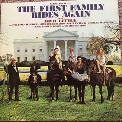 Rich Little Comedy “The First Family Rides Again” Vinyl Album $6
