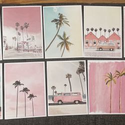 Greeting Cards 10 Pieces 4x6 inches Vacation Style
