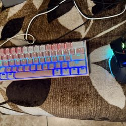 Gaming Keyboard, And Mouse