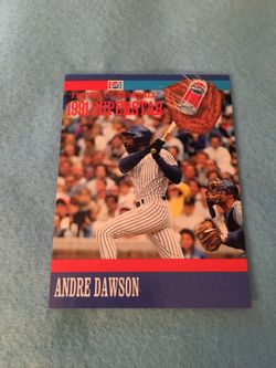 1991 Andre Dawson Superstar Card