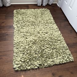Sage Green Rug 3’x5’