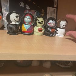 Nightmare Before Christmas Mini Globes Set