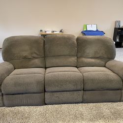 Dark gray Reclining Sofa