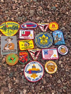 vintage embroidered Boy Scouts of America patch