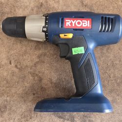 🧰 RYOBI P205 18 Volt Drill Driver 3/8" 2 Speed -Tool ONLY 